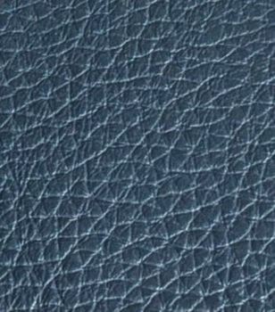 Bleu acier cuir pleine fleur combo (derrière et bras extérieur en polyuréthane)